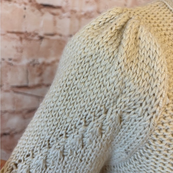 Anthropologie Angel of the North blanched and belted cardigan - Picture 5 of 9